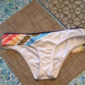 Hobie Colorful Striped Women's Swim Bottom